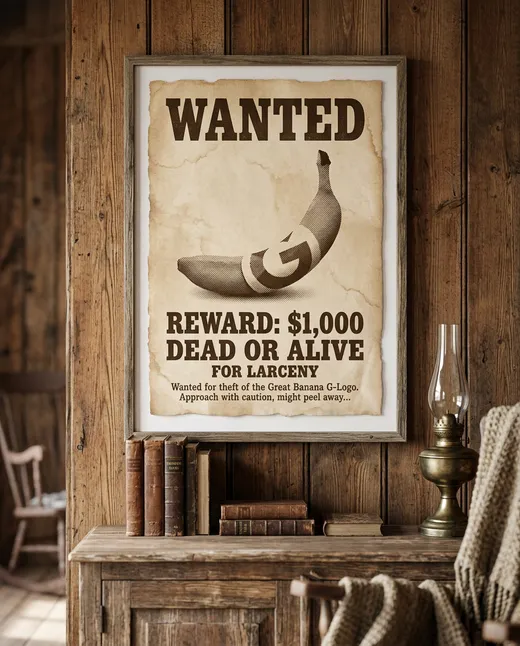 Western-style wanted poster